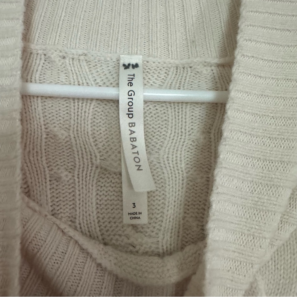 Babaton Stargaze Cable Knit Turtleneck Sweater - Picture 5 of 9
